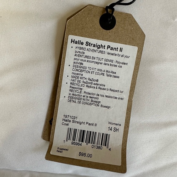 Pre loved like new Prana Halle Straight Pant II Sz 14 Short
28” inseam - Picture 8 of 8